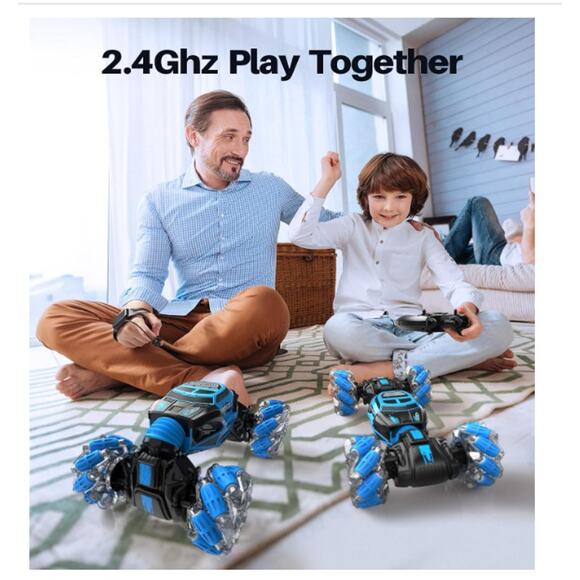 4WD Gesture Sensing Remote Control Car 2.4GHz HandControl Double Sided - Picture 6 of 6